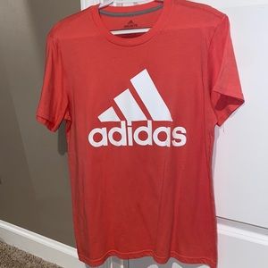 Pink adidas shirt